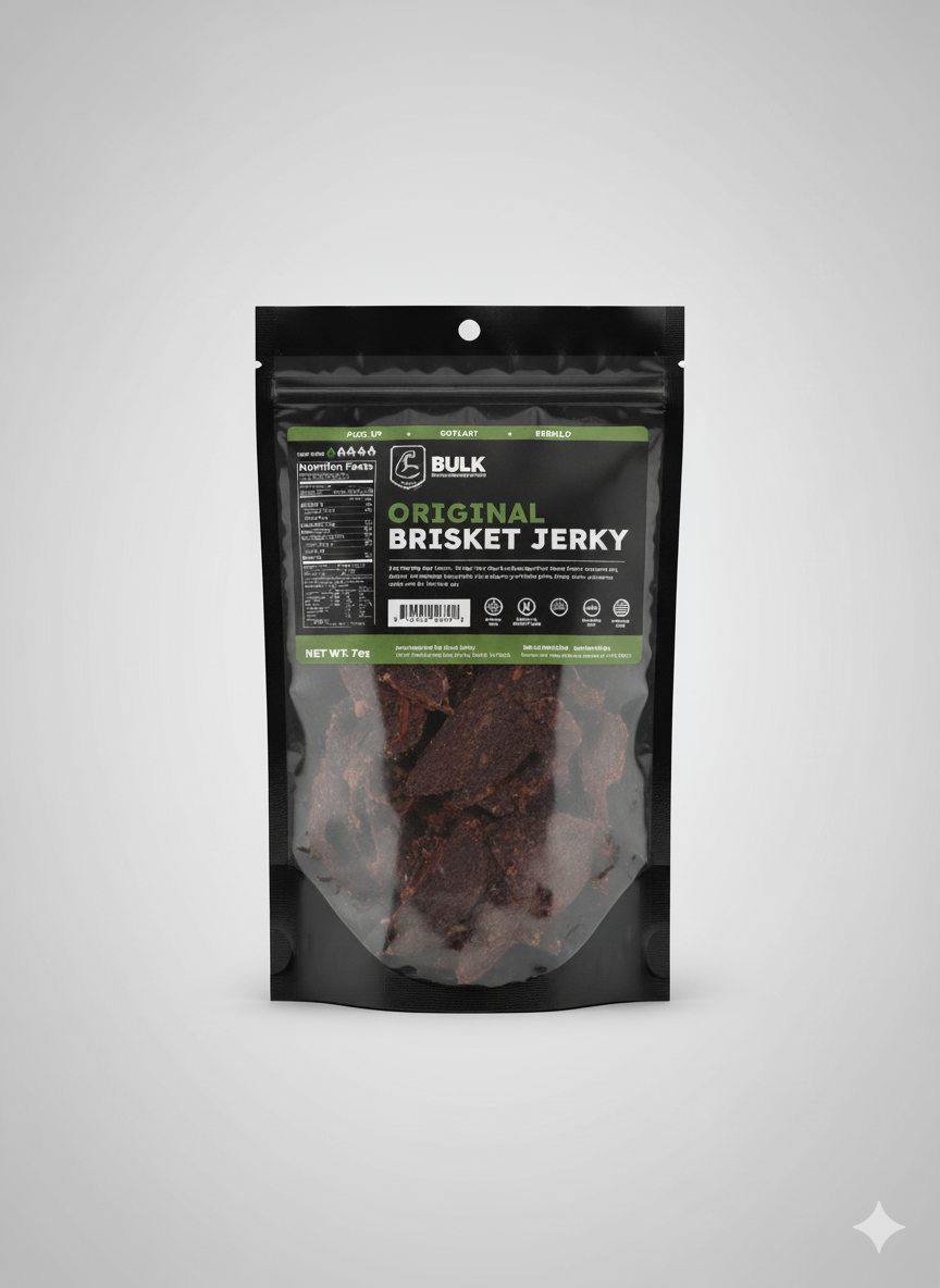 BULK Original Pepper Brisket Beef Jerky