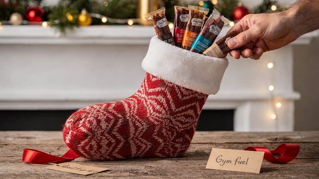 Stocking Stuffer Ideas for Men: Jerky, Sticks, and Snack Boxes