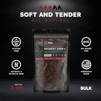 BULK Hot Teriyaki Brisket Beef Jerky